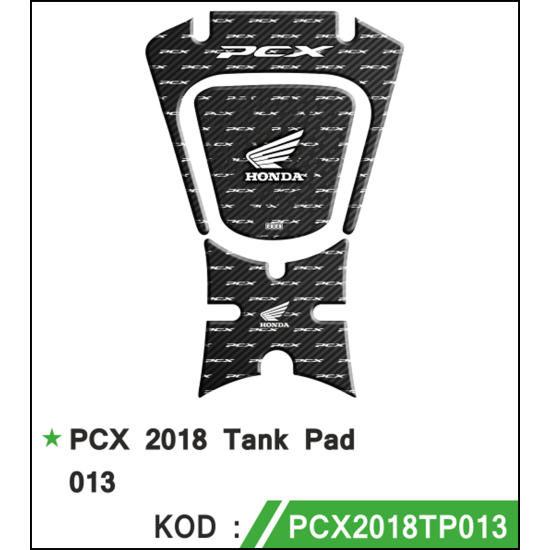 PCX TANK PAD YENİ KASA 4 LÜ SET 2018-2020