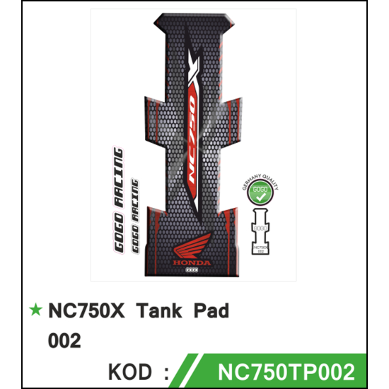 NC 750 TANKPAD