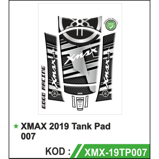 X-MAX TANK PAD YENİ KASA 2019