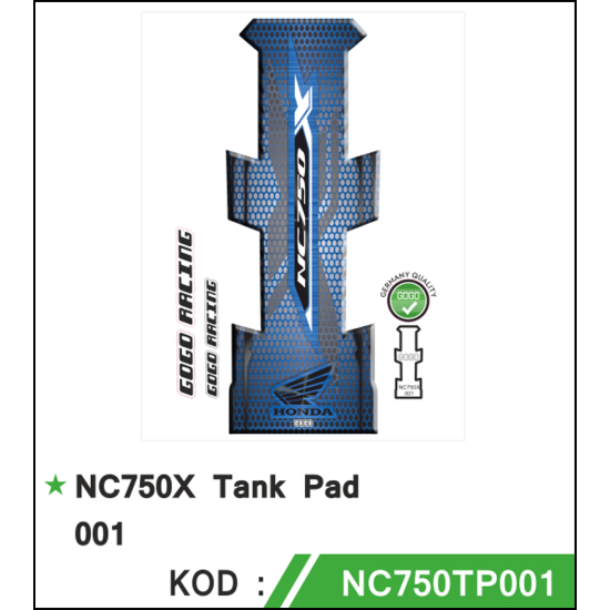 NC 750 TANKPAD