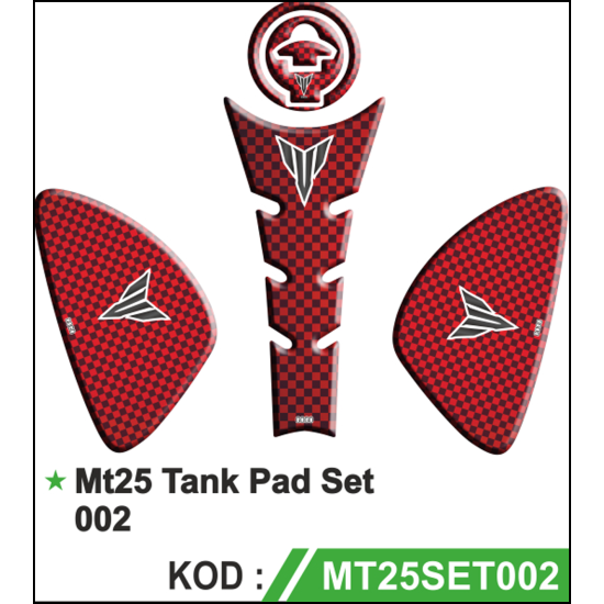 MT 25 TANK PAD SET