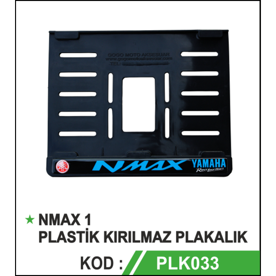 N MAX PLASTİK KIRILMAZ PLAKALIK