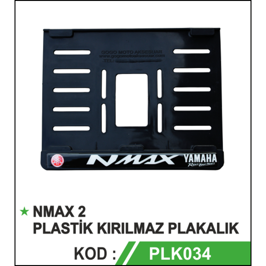 N MAX PLASTİK KIRILMAZ PLAKALIK