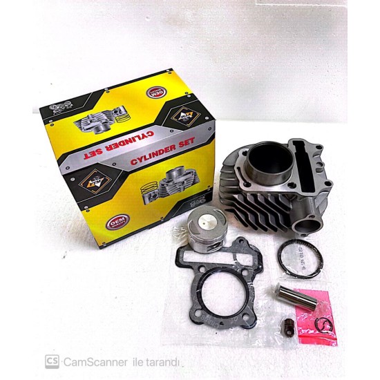 HONDA FİZY 125 SİLİNDİR SETİ (GRİ 52.4 mm) FTM