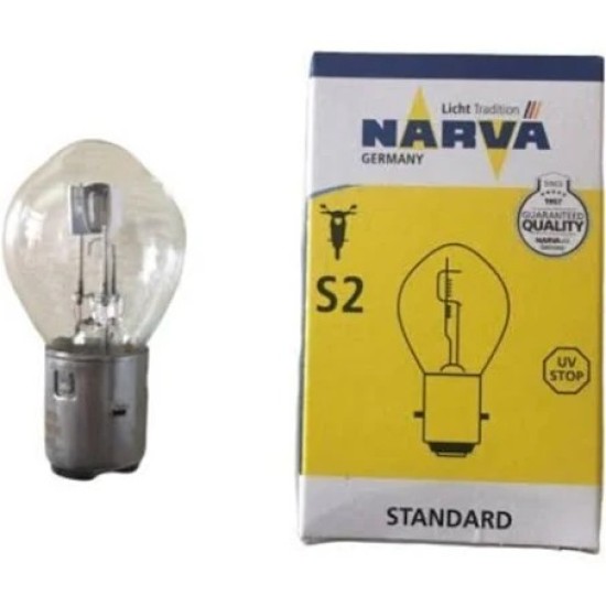 NARVA 12V S2 35/35W BOSCH TİPİ MOTOSİKLET FAR AMPULÜ